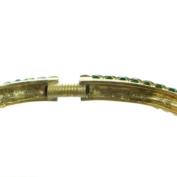 Vintage Kenneth Jay Lane KJL Gold & Crystal Alligator Collar Necklace - Picture 13 of 13